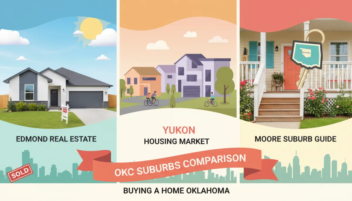 Edmond vs. Yukon vs. Moore: Best OKC Suburb to Buy