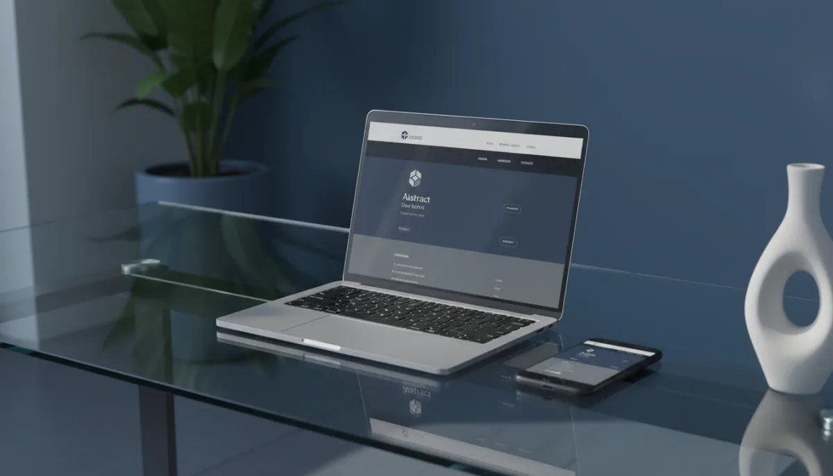 Modern clean hero showing a sleek local business website
