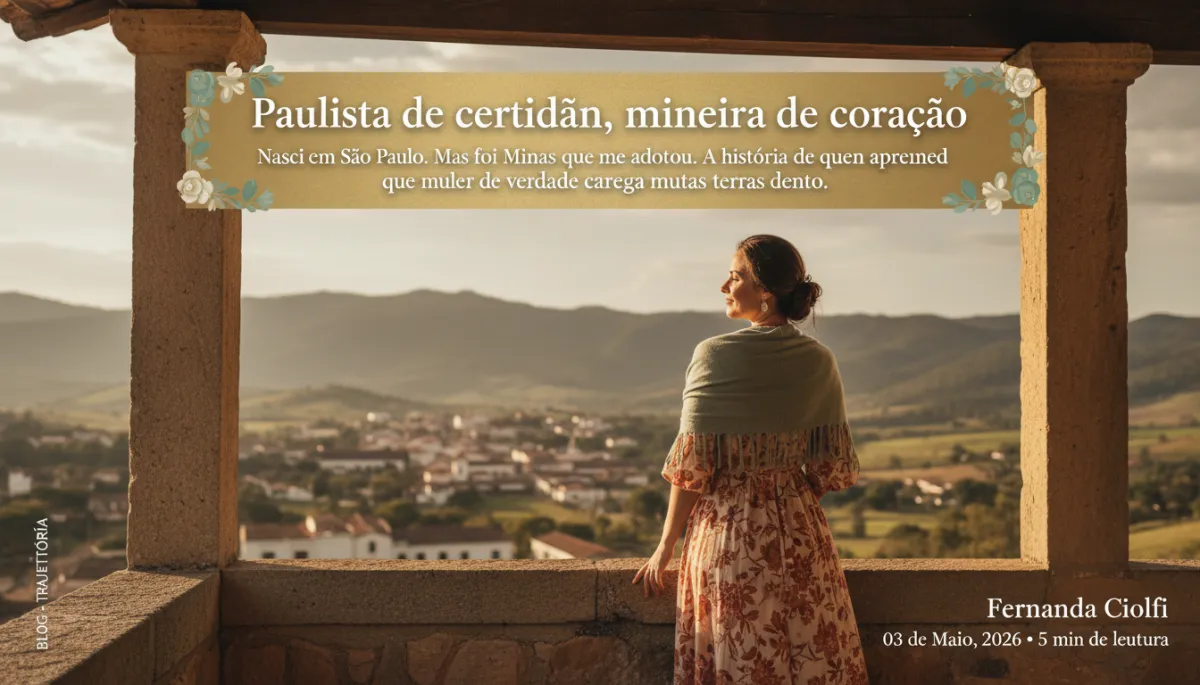 Paulista de Certidão, Mineira de Coração