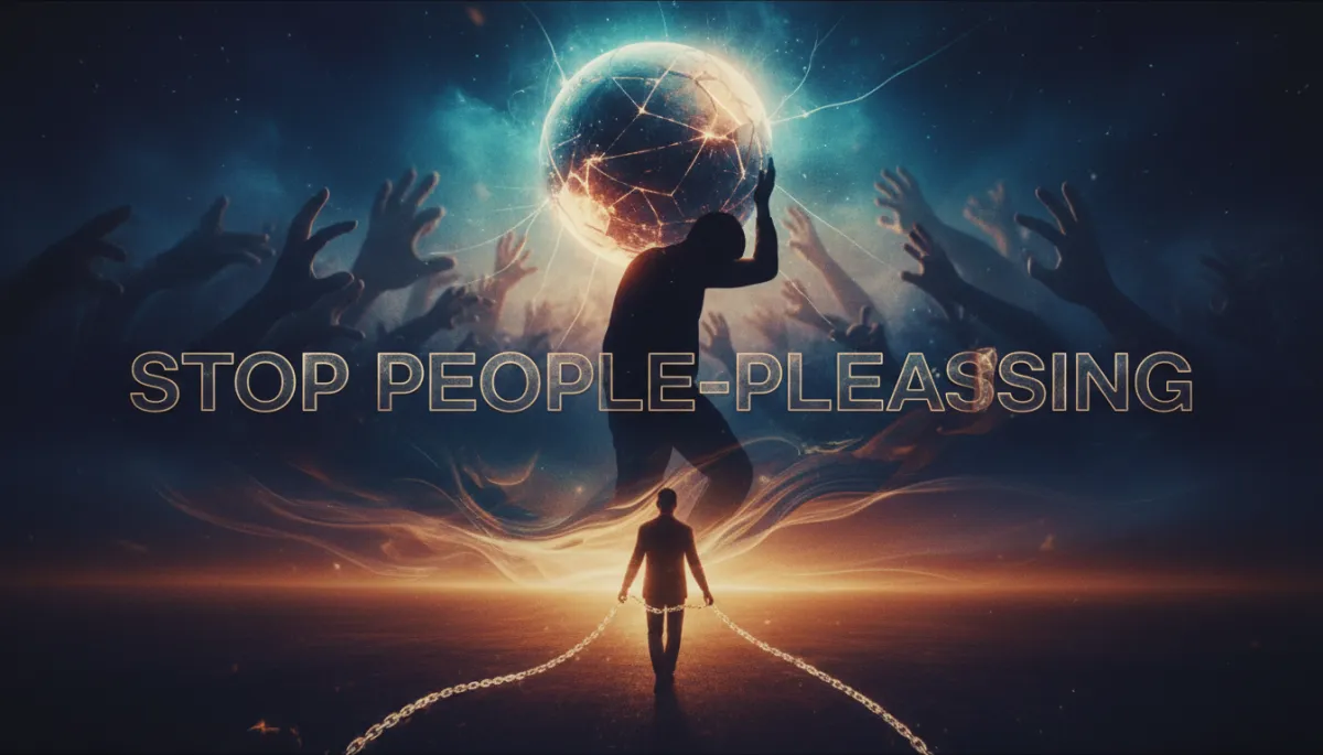 could you make 4 images that match my style of double exposure cinemtatic movie poster styel with headlines. Context: This is for a blog post about "Protect Your Self‑Respect, Energy, and Peace by Dropping These Four Habits". Style: Professional quality, photorealistic, high resolution could you make 4 images that match my style of double exposure cinemtatic movie poster styel with headlines. Context: This is for a blog post about "Protect Your Self‑Respect, Energy, and Peace by Dropping These Four Habits". Style: Professional quality, photorealistic, high resolution