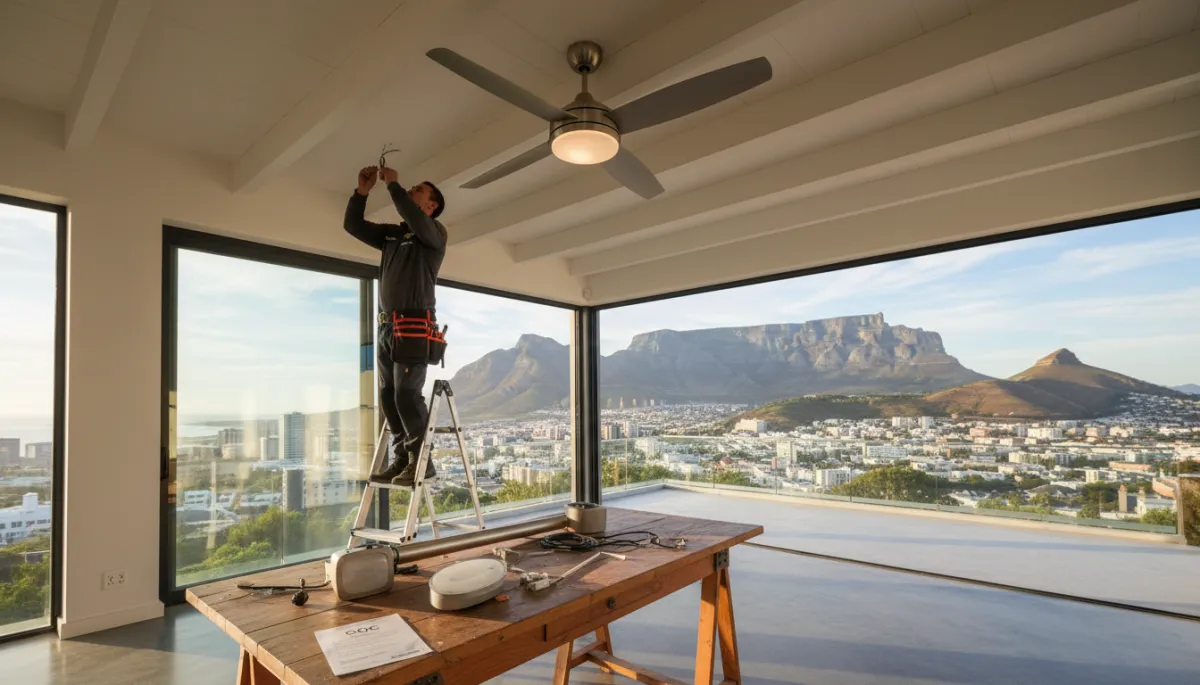 Ceiling Fan Installation Costs in Cape Town