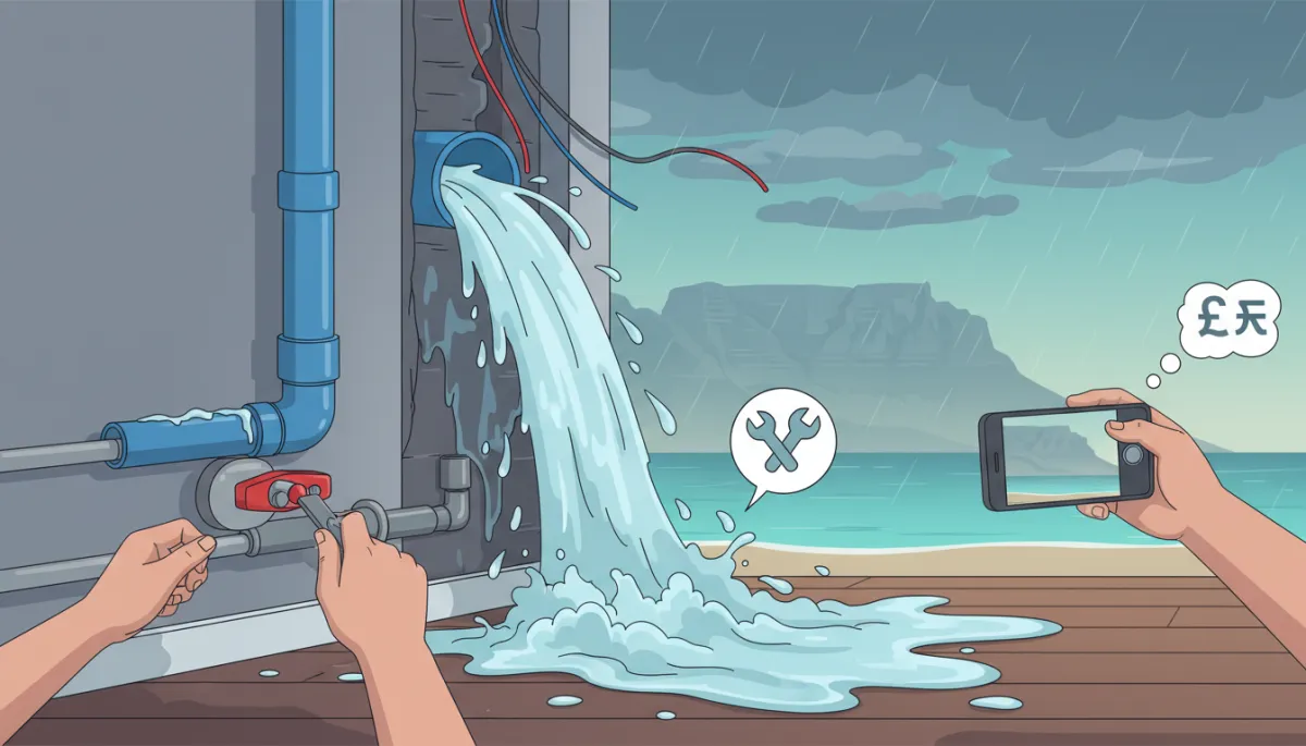 Burst Pipe Emergencies: Costs & Solutions in Cape Town