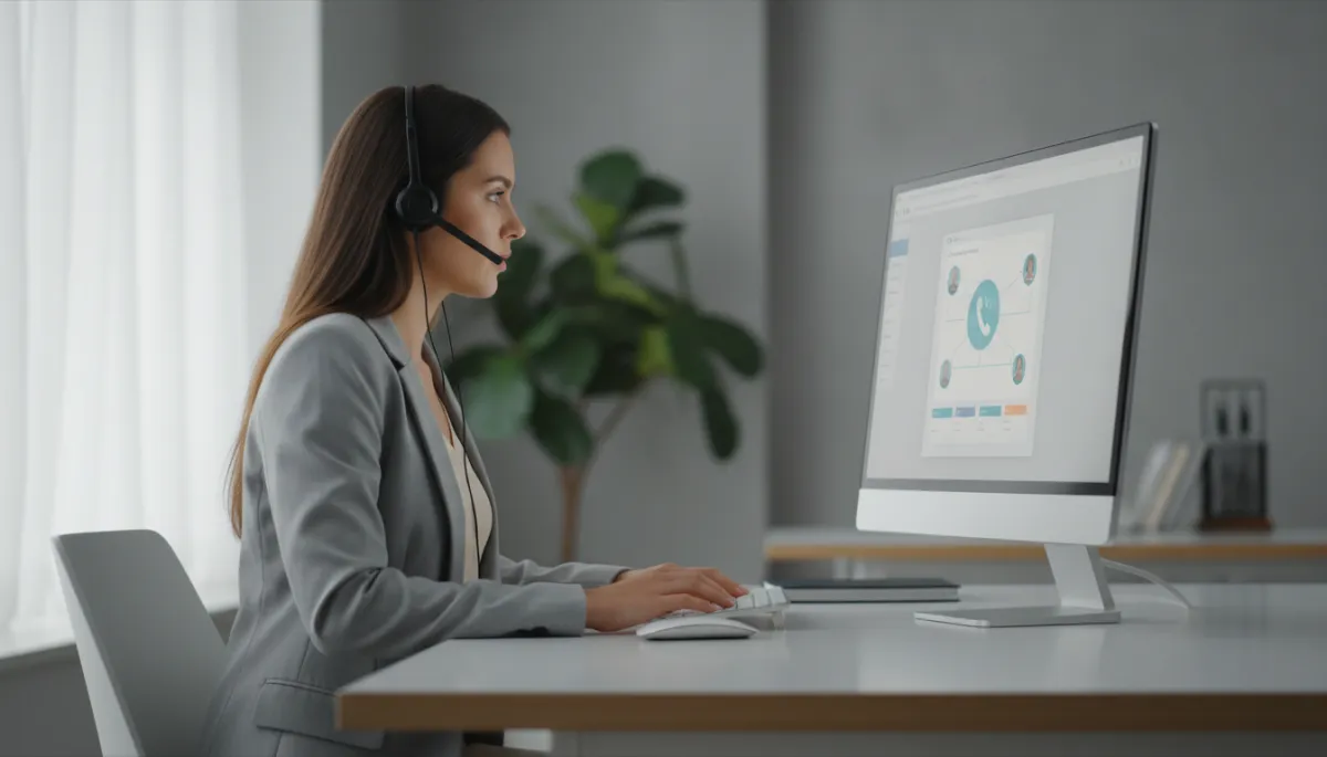 Virtual assistant managing contractor calls and routing them through a CRM Virtual assistant managing contractor calls and routing them through a CRM