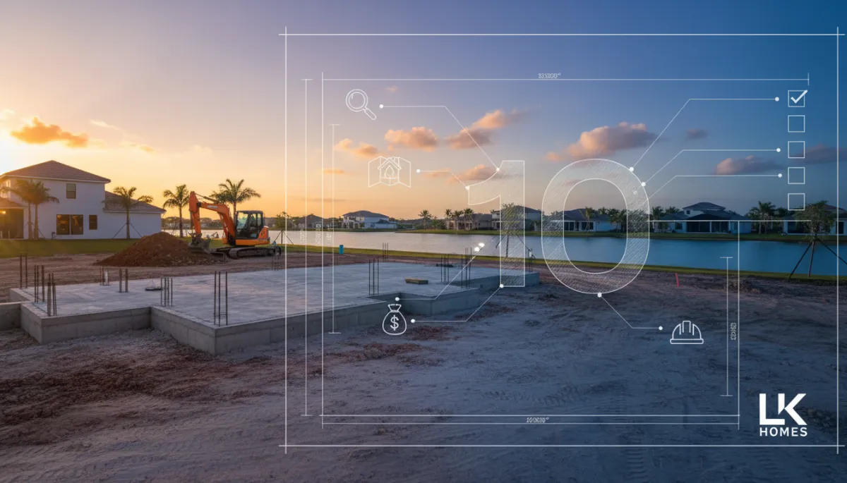Florida Home Building: Pre-Construction Checklist