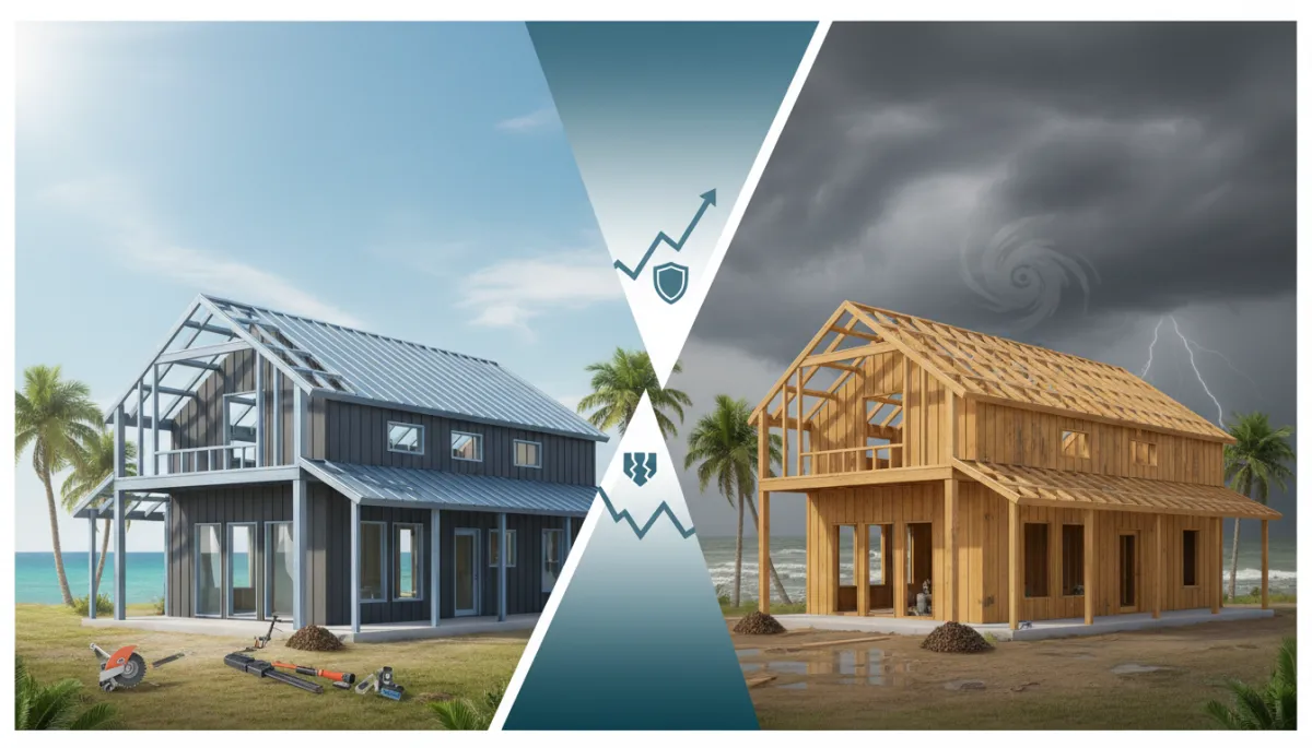 Steel vs Wood Barndominiums in Florida