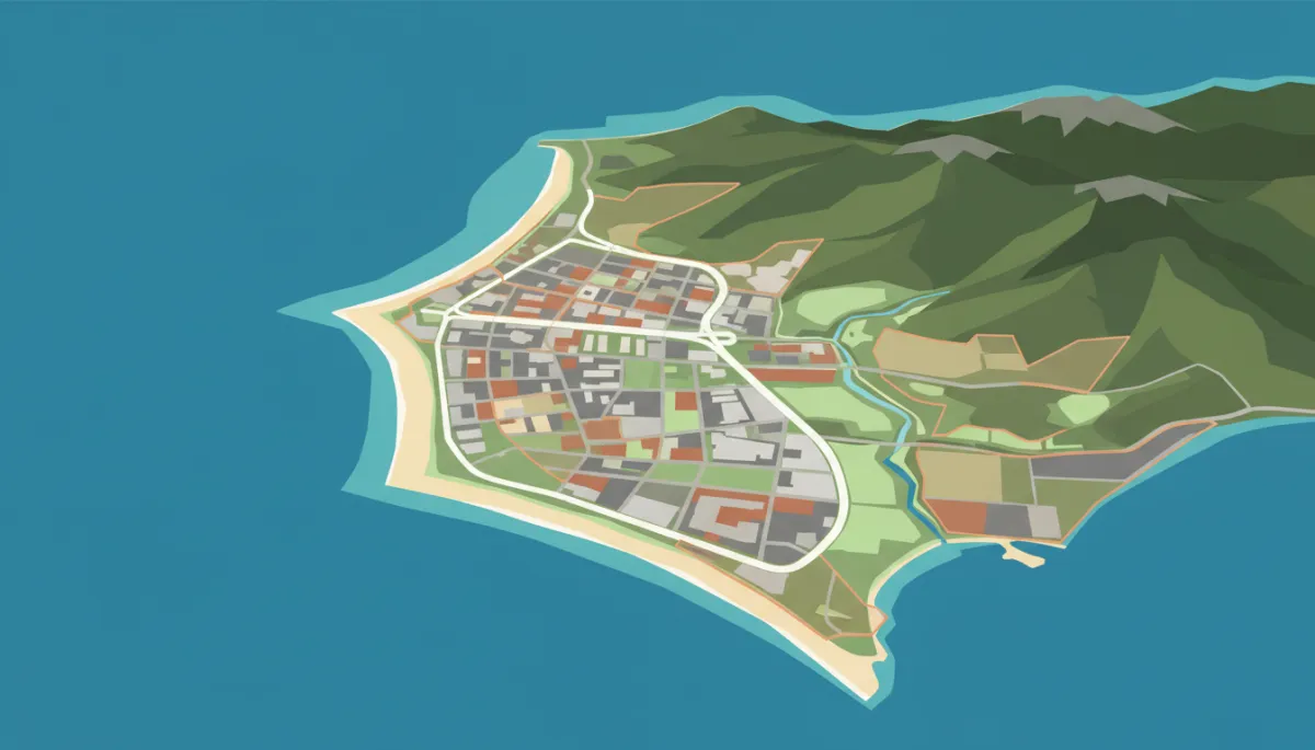Aerial view of Cairns suburbs and key residential growth areas