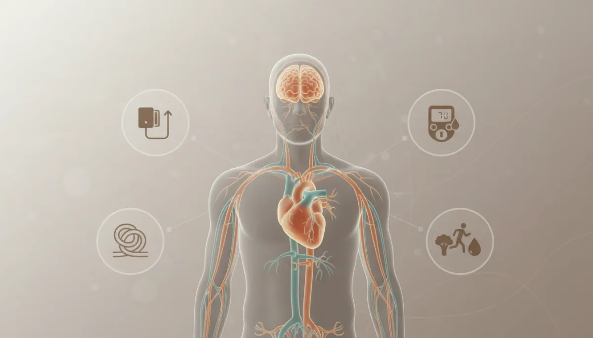 Illustration showing how medical and lifestyle factors contribute to erectile dysfunction