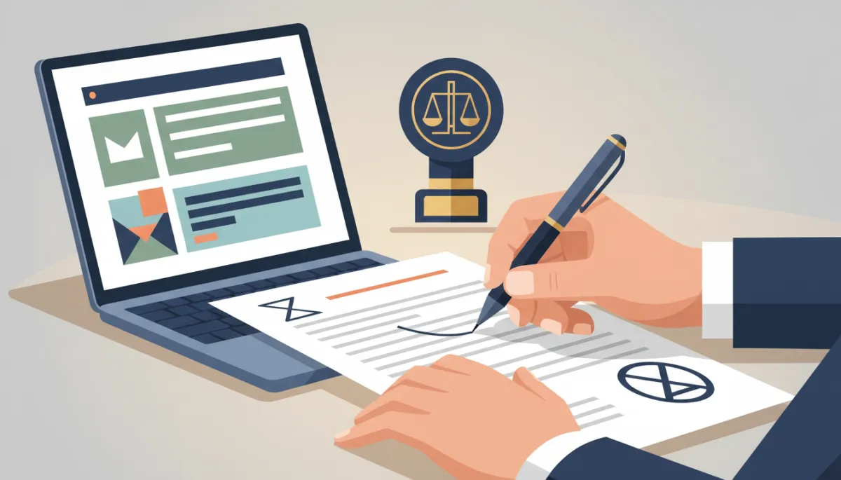 Seller signing remote closing documents for North Carolina land sale