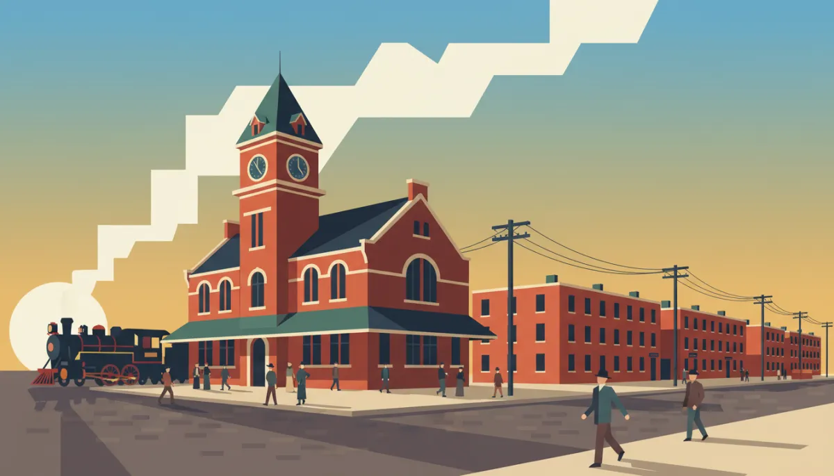 Historic train station and warehouses in Knoxville’s rail era Historic train station and warehouses in Knoxville’s rail era