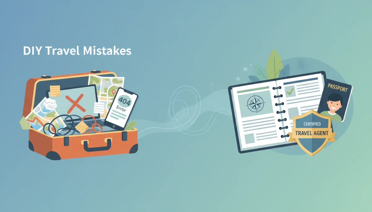 Top 5 DIY Travel Mistakes & Agent Solutions