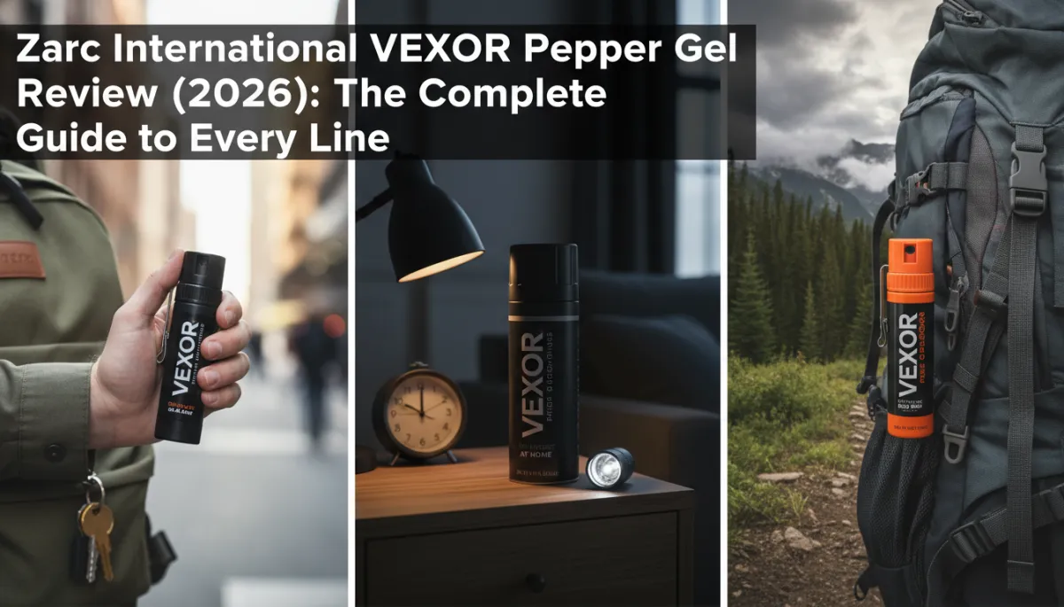 Zarc VEXOR Pepper Gel Review: Best for Self-Defense