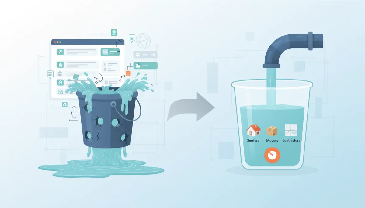 Fix Lead Leaks on Home Service Websites