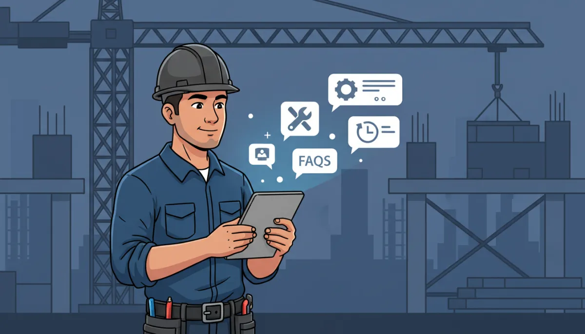 Electricista mientras WhatsApp responde automáticamente a clientes