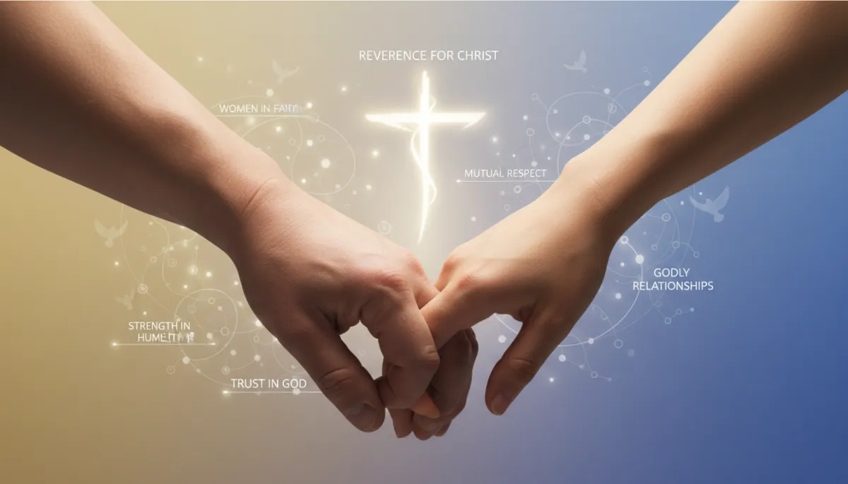 Illustration of mutual love and respect in biblical submission
