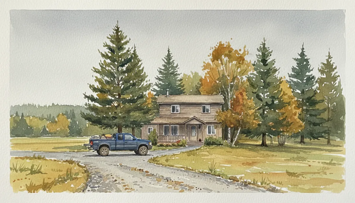 Detached home on a treed lot near 100 Mile House Detached home on a treed lot near 100 Mile House