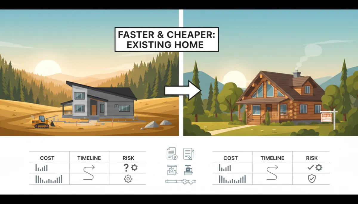 Build or Buy in South Cariboo: Cost & Time Guide
