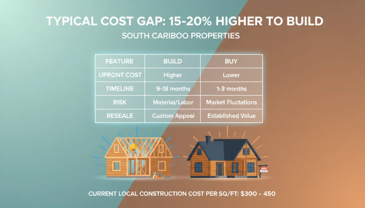 Build vs. Buy: South Cariboo Real Estate Costs