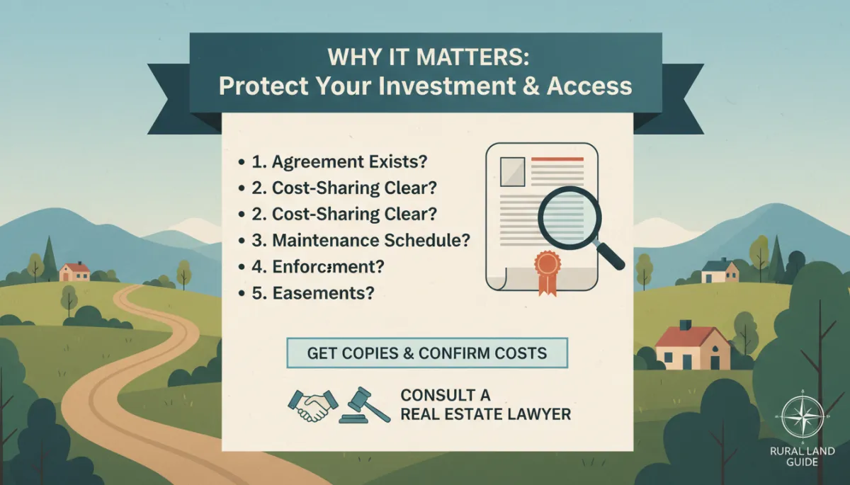 Understanding Private Road Maintenance Agreements