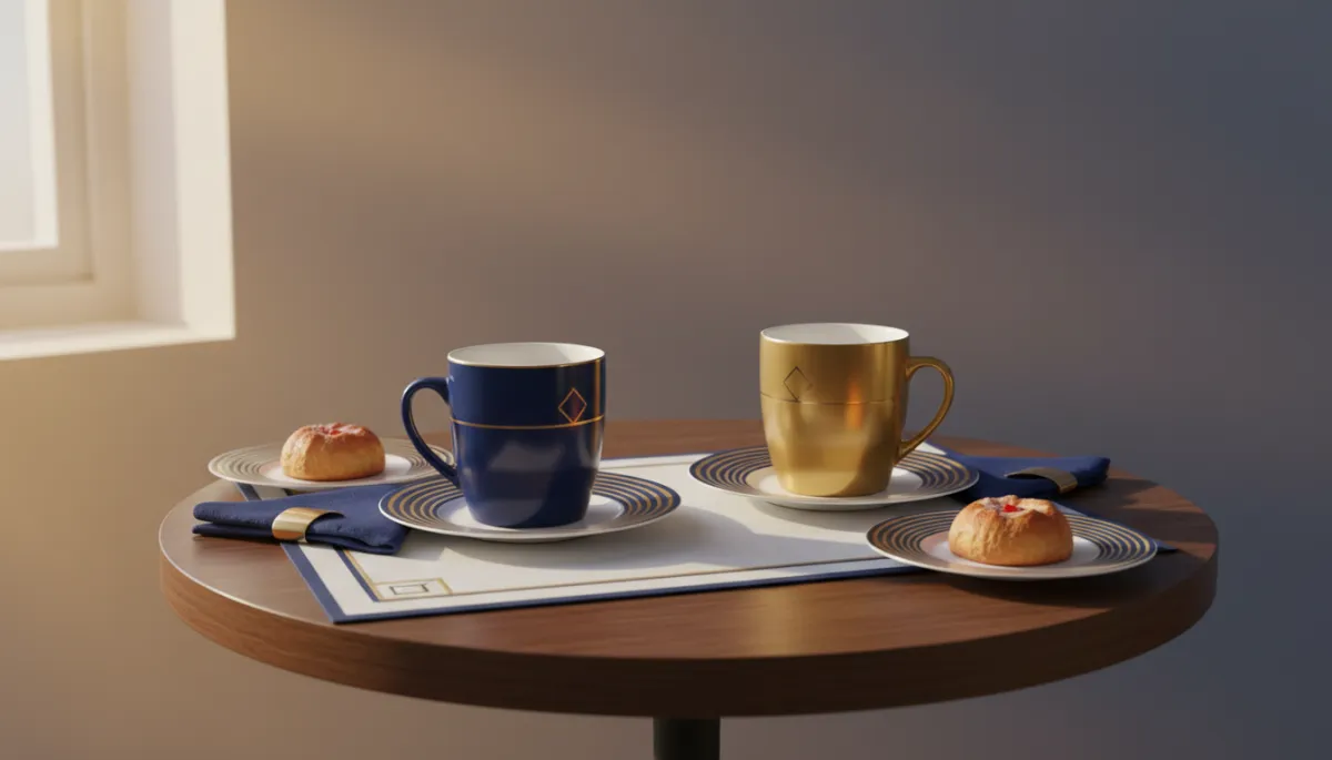 Two coffee mugs set out together, an invitation to protect what matters Two coffee mugs set out together, an invitation to protect what matters
