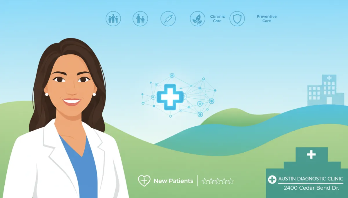 Dr. Kristina Truong providing family medicine care in North Austin