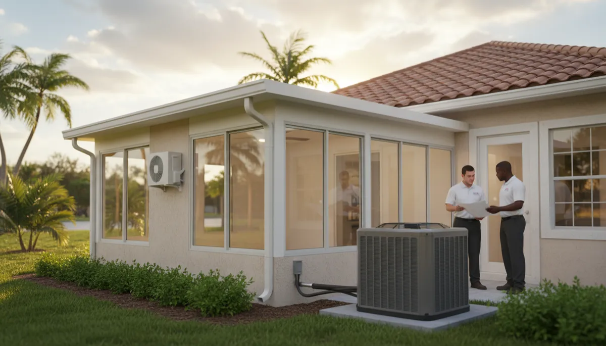 AC Installation for Florida Home Additions