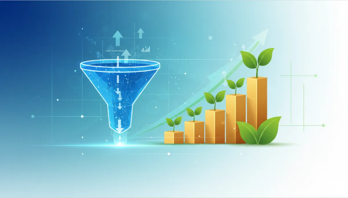 Professional business team discussing lead generation strategies