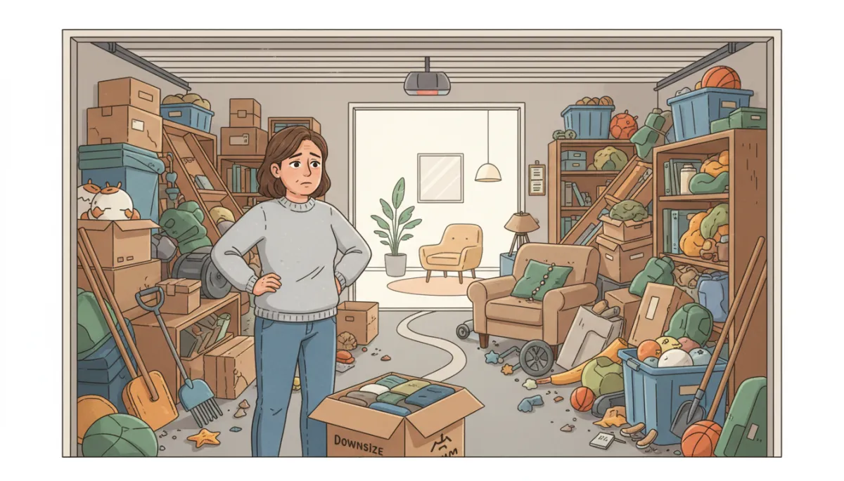 Downsize Without Drama: Taming Garage Clutter