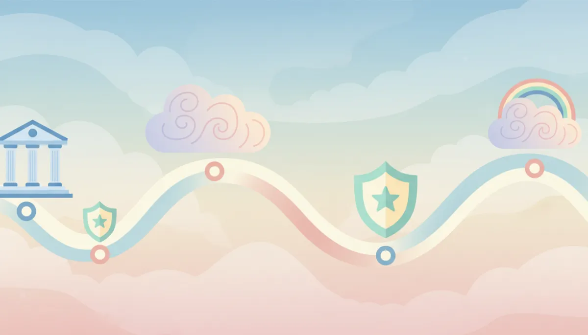 Roadmap showing long-term partnership between a government agency and IT provider