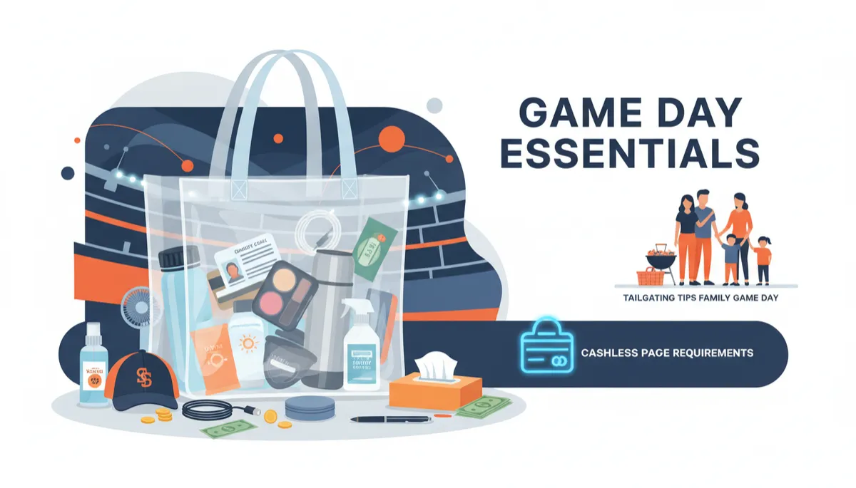 Game Day Essentials: Pack, Plan, Enjoy