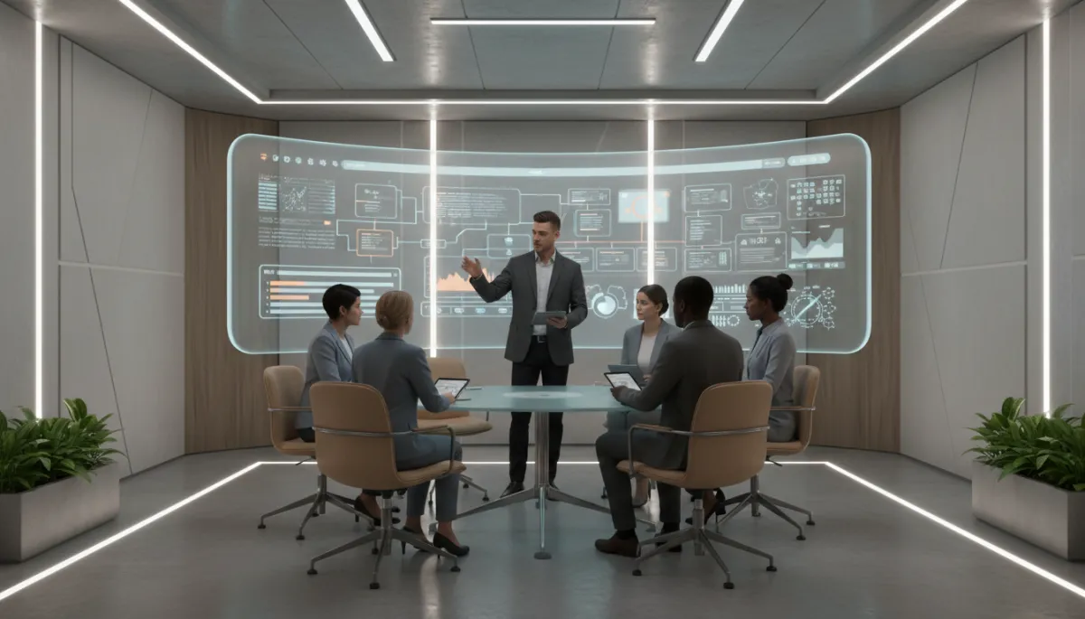 Cross-functional pod collaborating on secure B2B CRM deployment