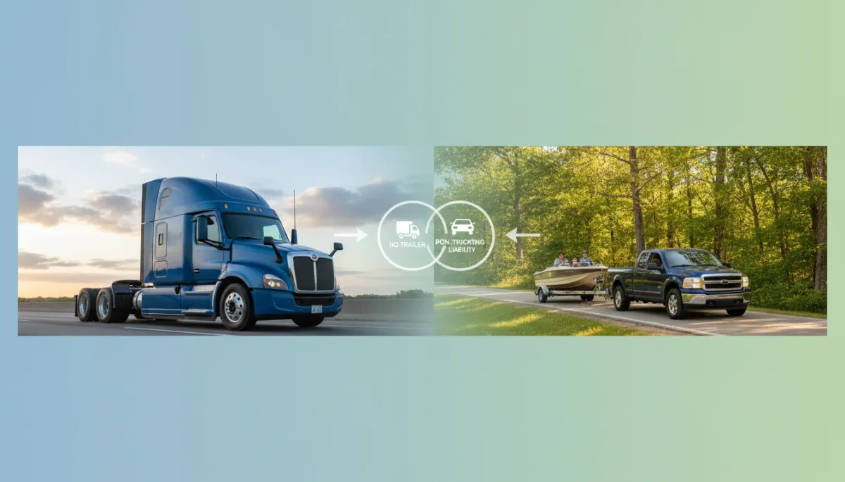 Bobtail vs Non-Trucking Liability Explained