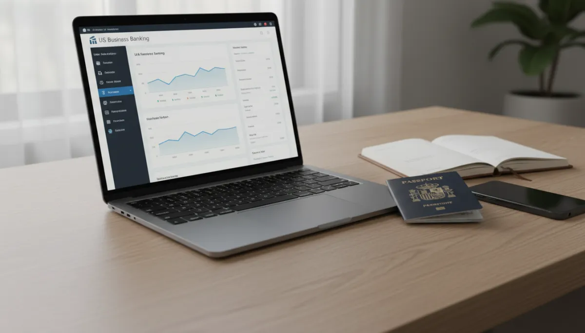 Cuenta bancaria empresarial estadounidense gestionada online desde España