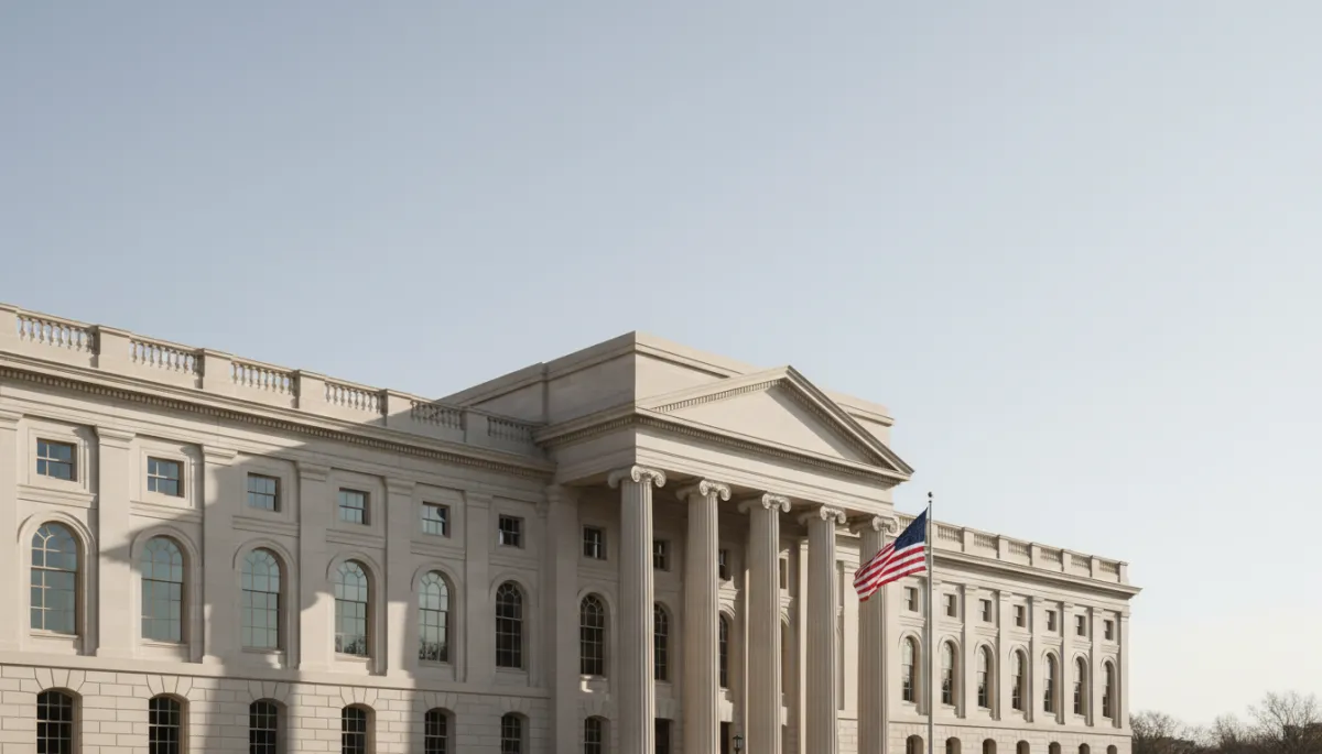 Edificio institucional en Estados Unidos asociado a la administración tributaria y regulatoria