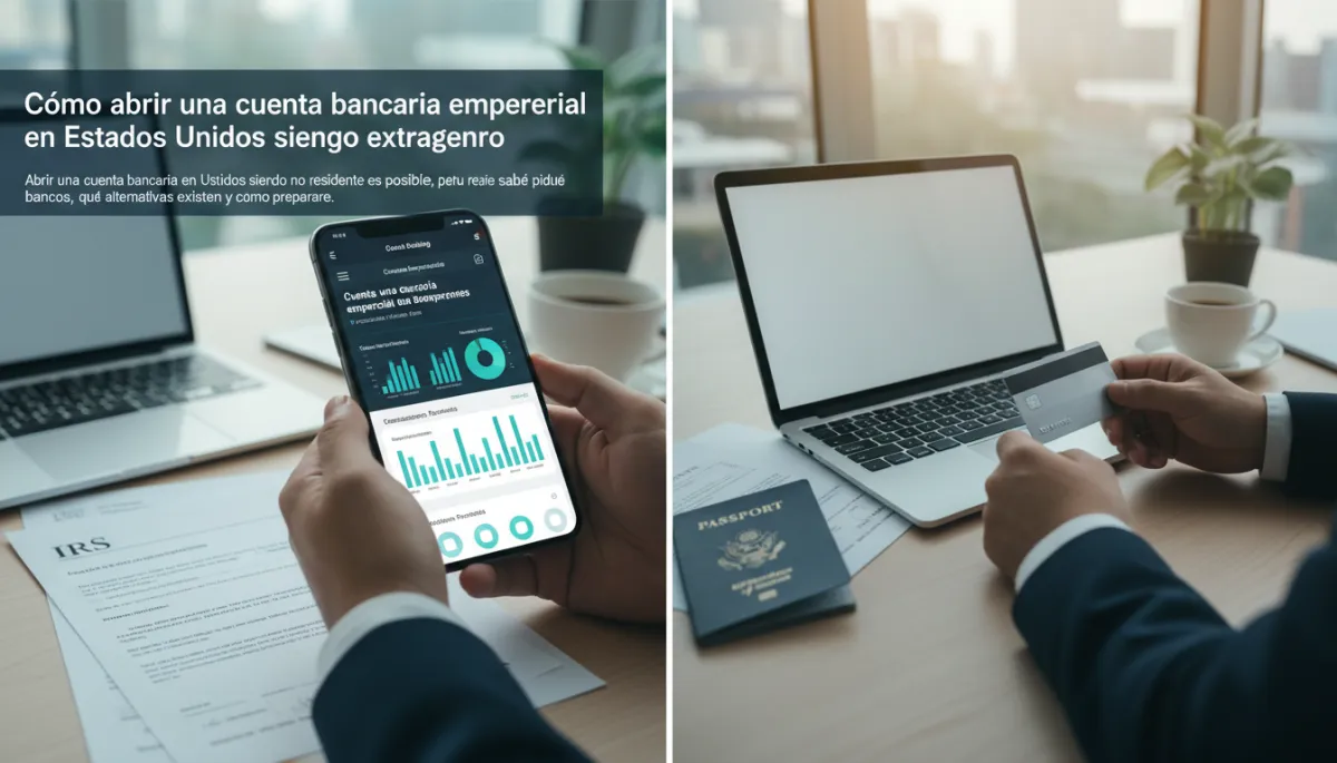 Cómo abrir una cuenta bancaria empresarial en Estados Unidos siendo extranjero