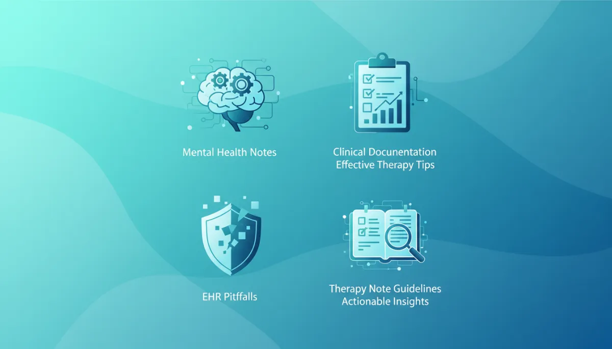 Effective Therapy Documentation Tips