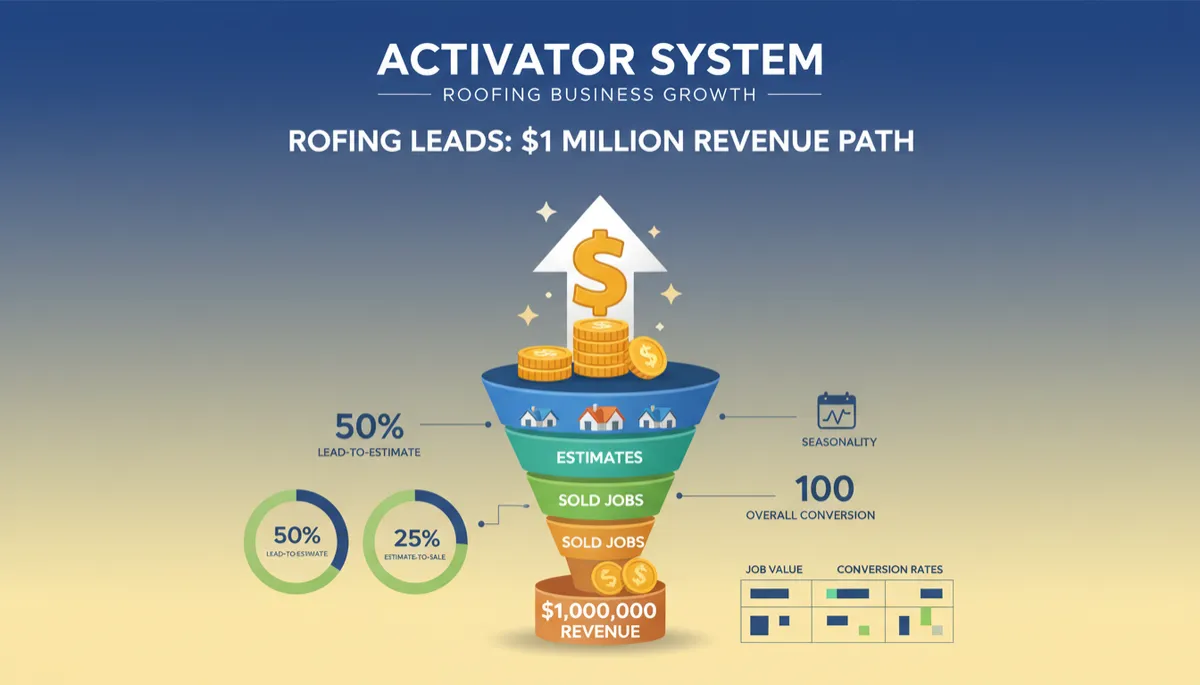 How Many Roofing Leads Generate $1 Million in Revenue?