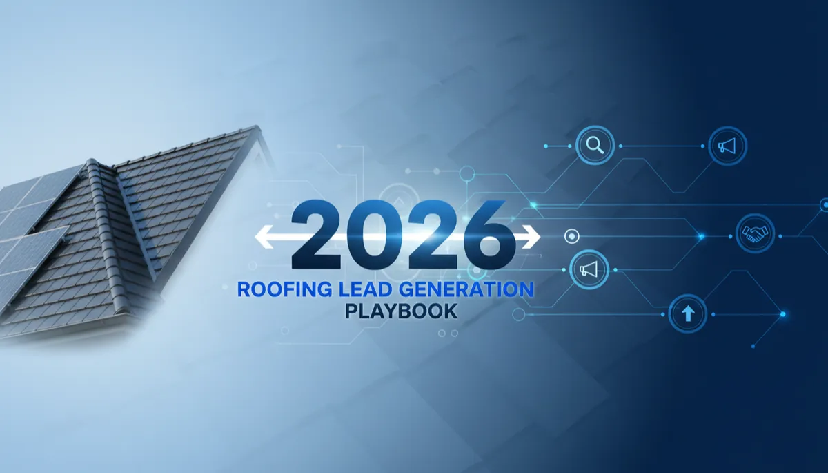 Roofing Lead Generation: The 2026 Playbook
