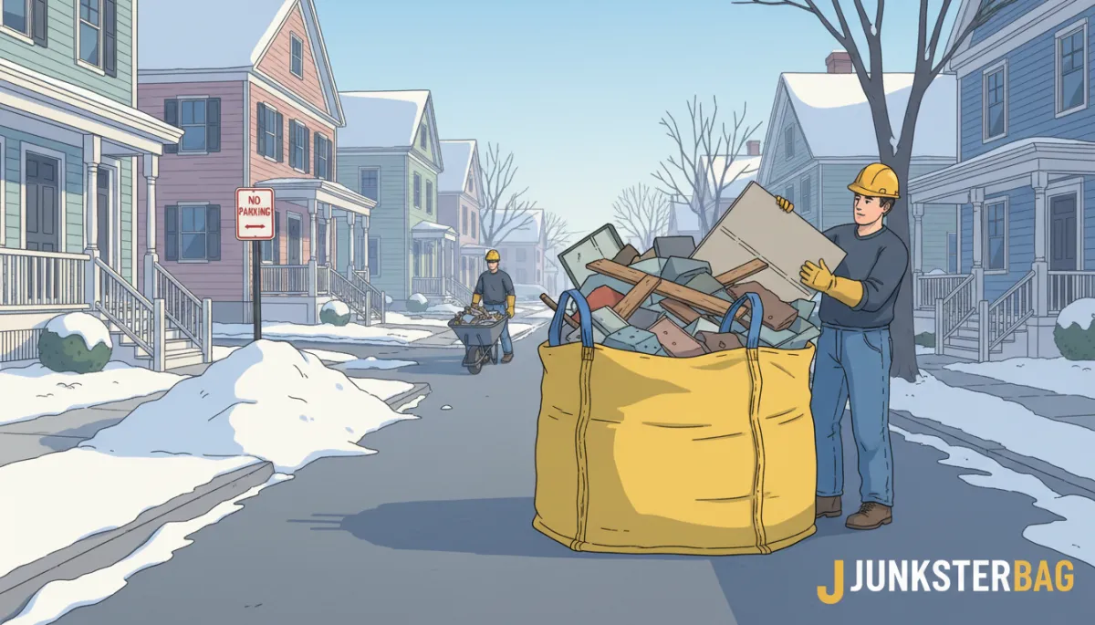 Efficient Dumpster Bag Loading in Ipswich, MA