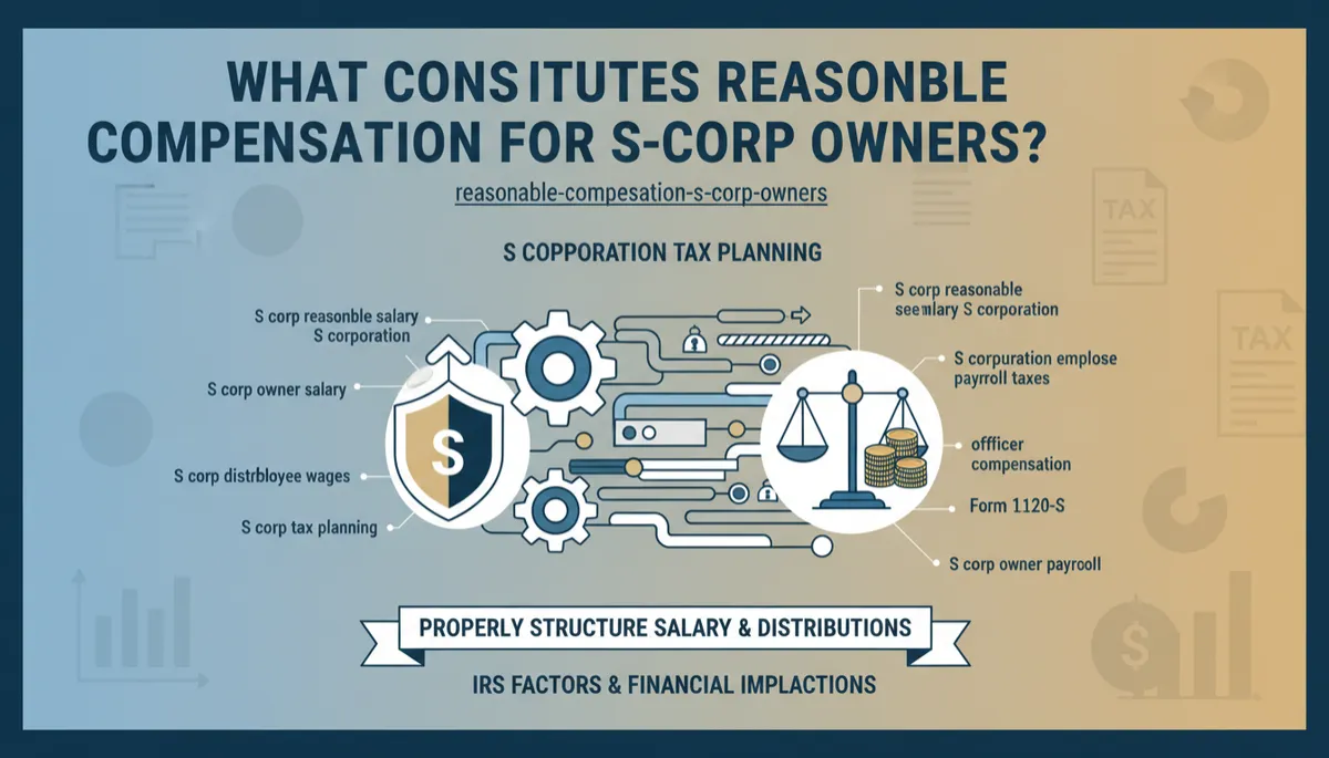 S-Corp Owner Salary: Reasonable Compensation Guide