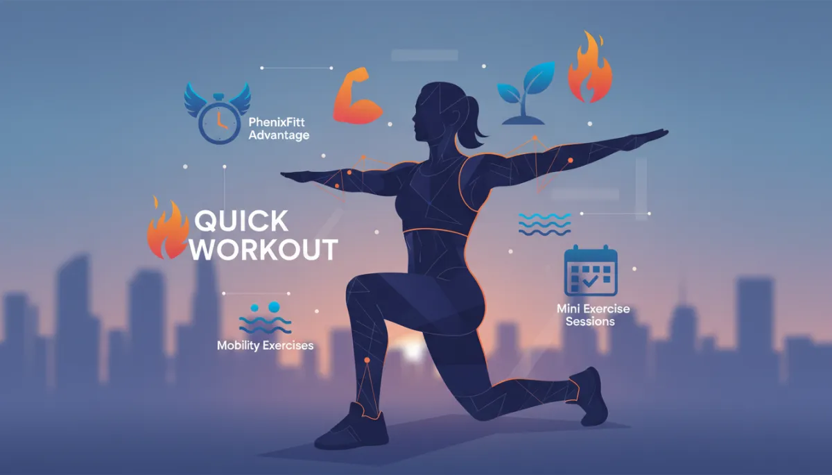 Embrace the PhenixFitt Revolution:   Discover Why 15 Minutes of Exercise Beats Skipping 