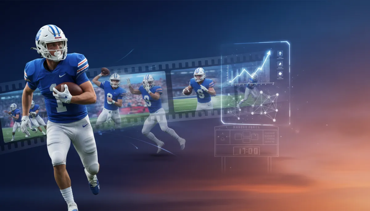 Update Football Film for College Recruitment