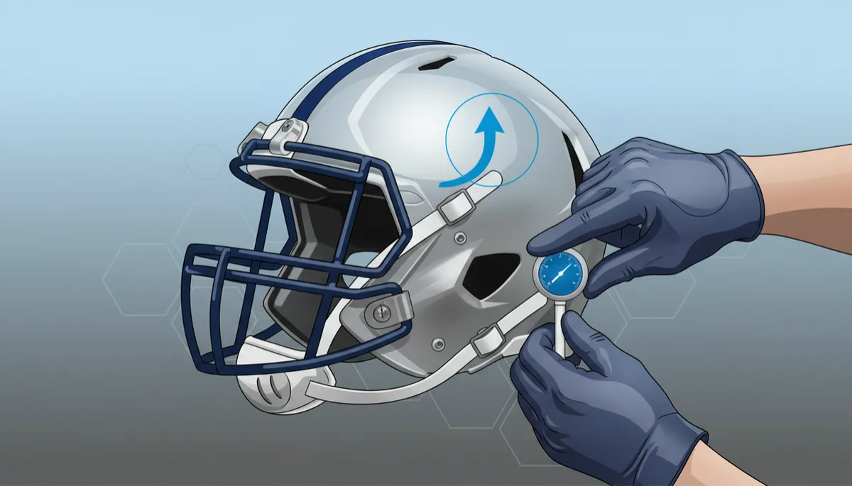 Ensure Safe Football Helmet Fit & Air Pressure