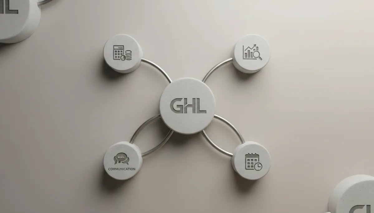 Diagram of GoHighLevel at the centre of a connected business software ecosystem Diagram of GoHighLevel at the centre of a connected business software ecosystem