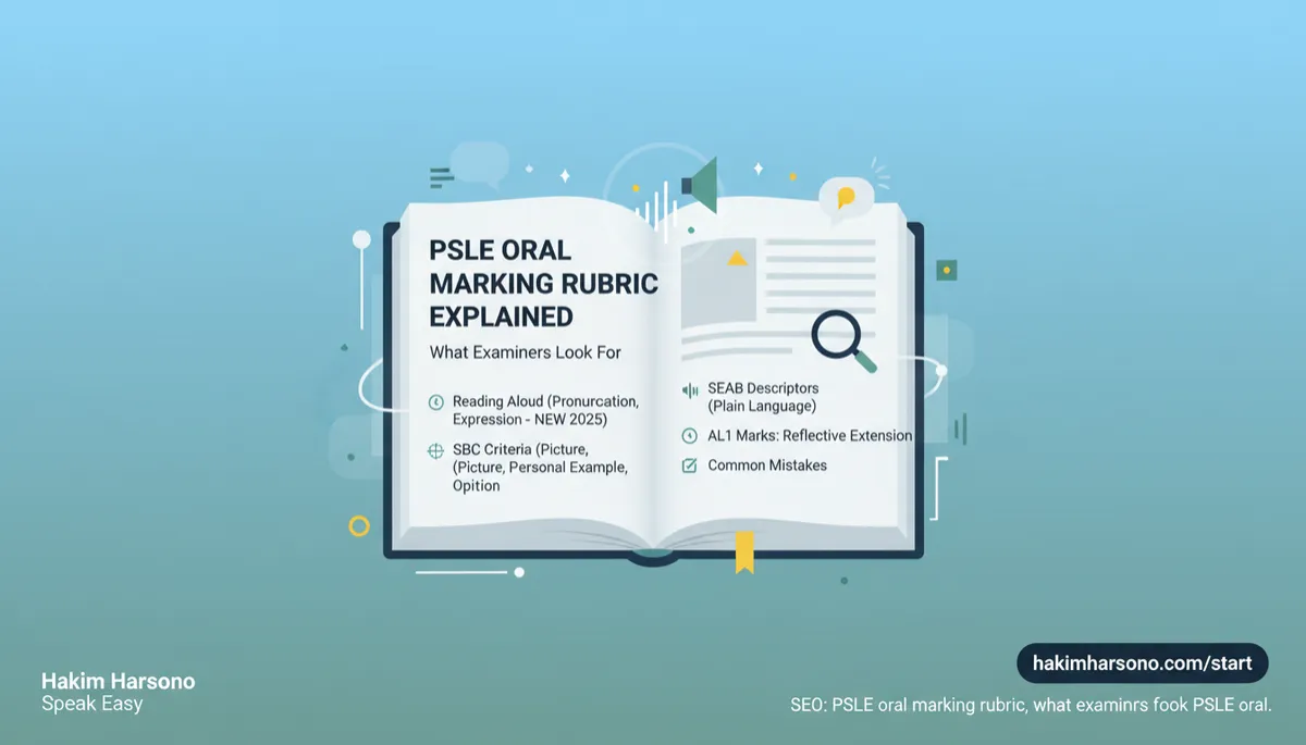 The PSLE Oral Marking Rubric, Explained Simply