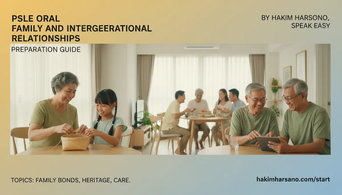 Guide to PSLE Oral: Family & Relationships
