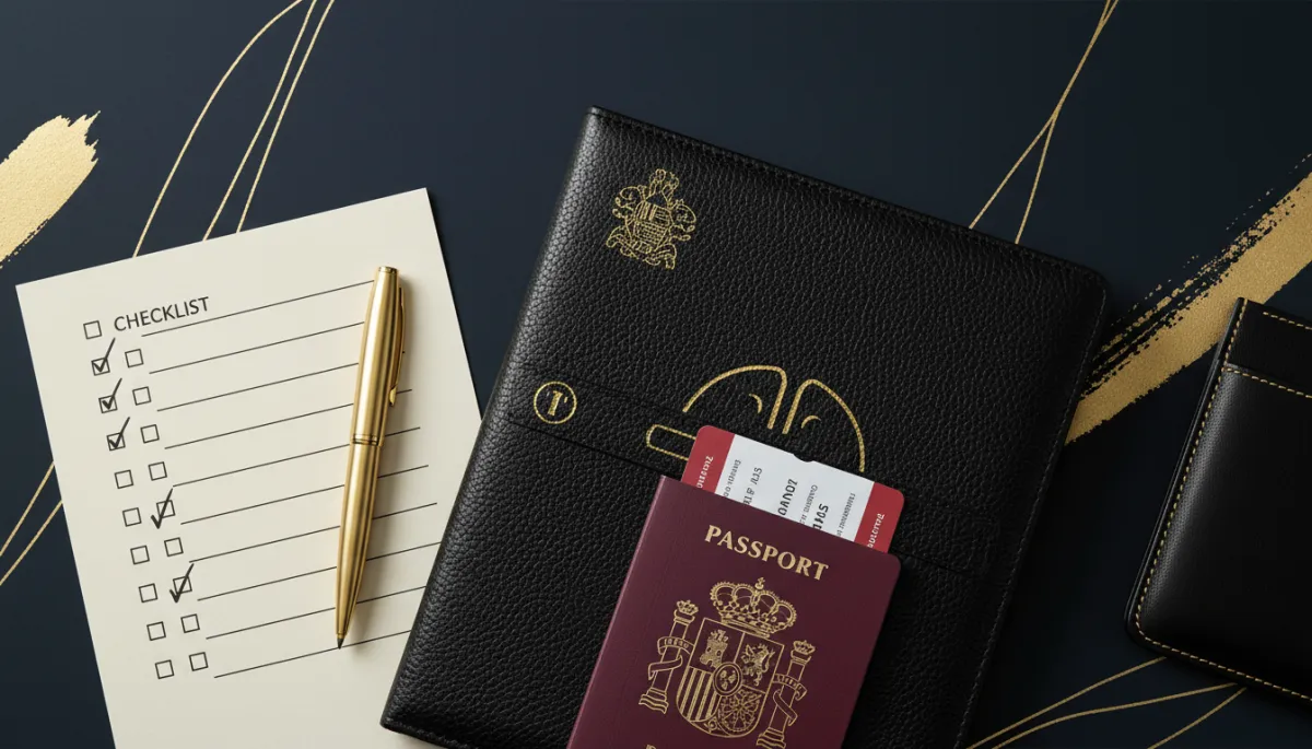 Documentación organizada y checklist para el alta consular