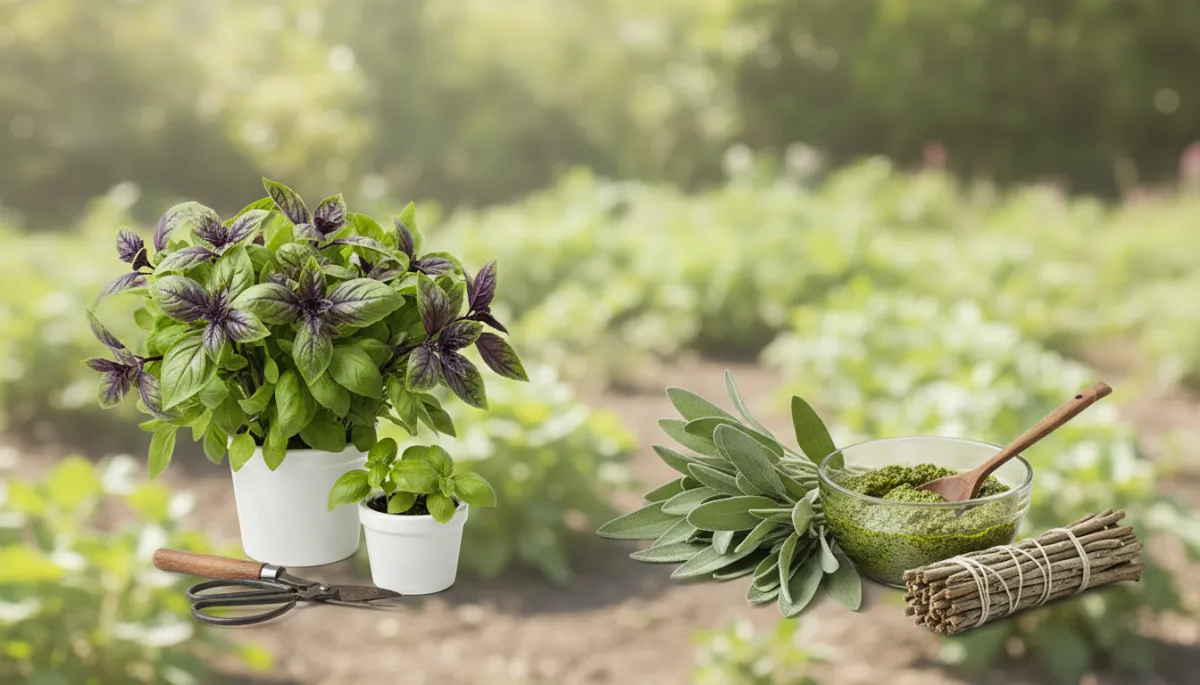 Thinning Herbs: Boost Basil & Sage Health