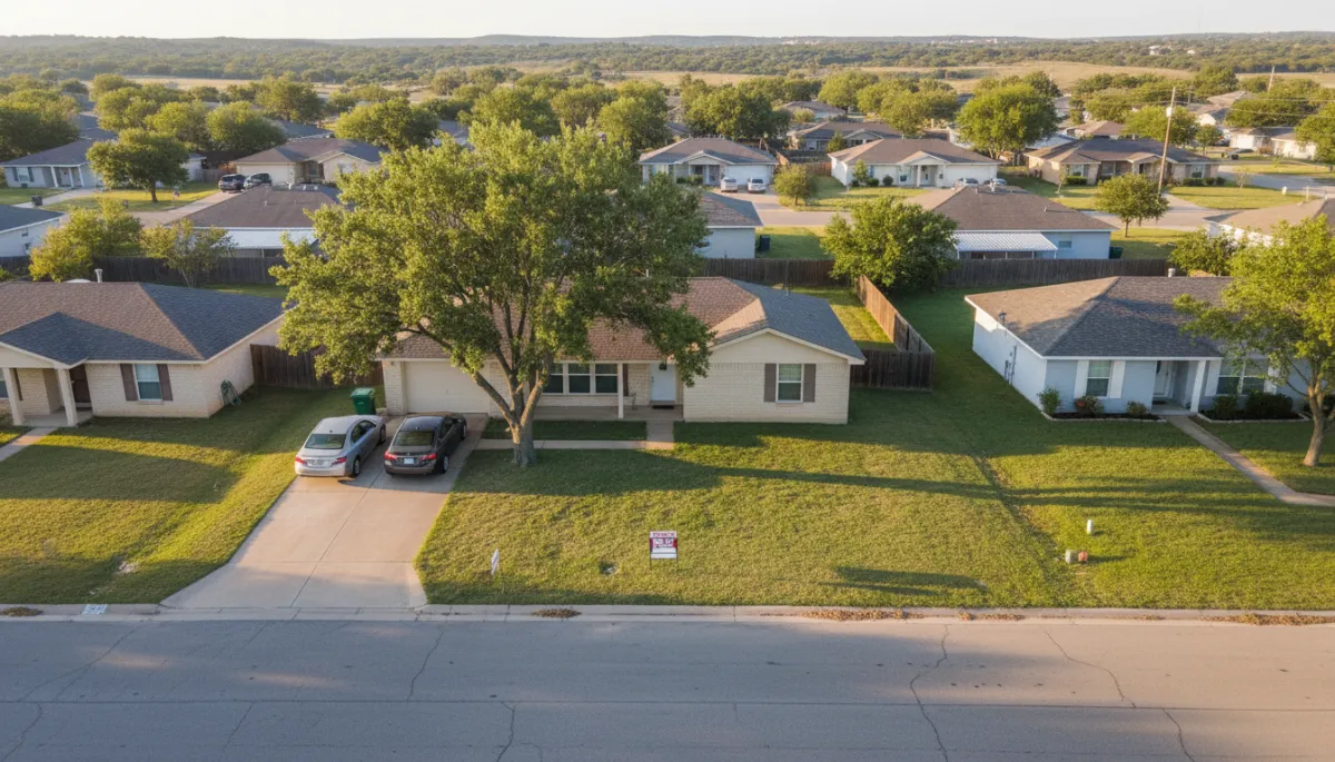 Single-family home near Fort Hood positioned as a rental investment