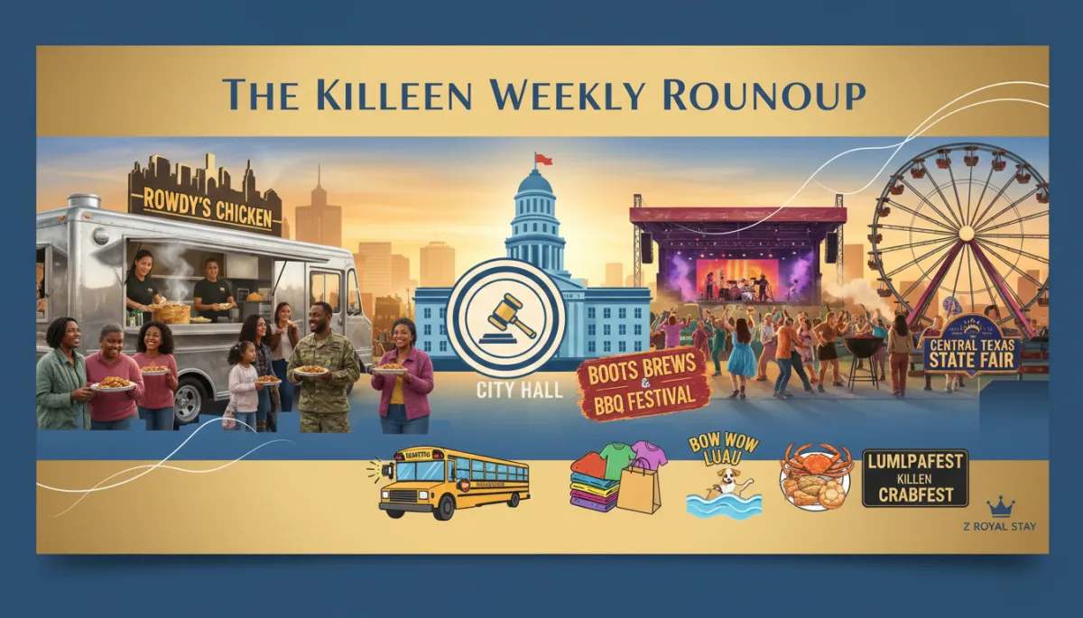 Killeen Weekly Roundup: Food Trucks & City News