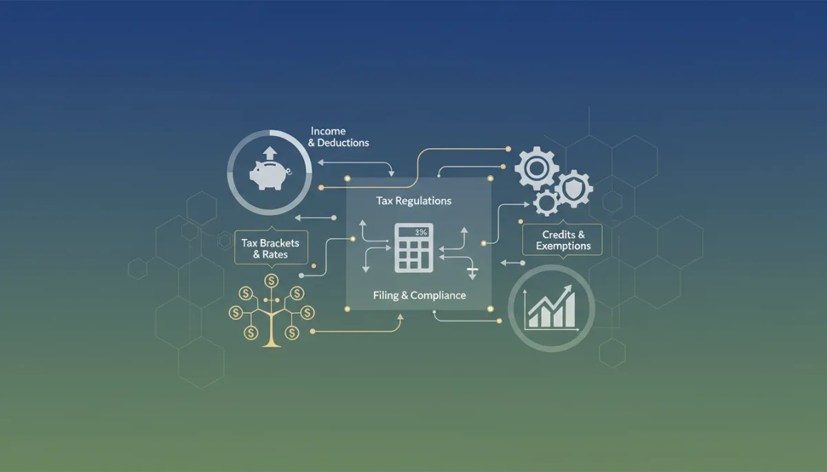 Add relevant visual aids or infographics that summarize key points and enhance understanding of complex tax regulations.. Style: Professional quality, photorealistic, high resolution
